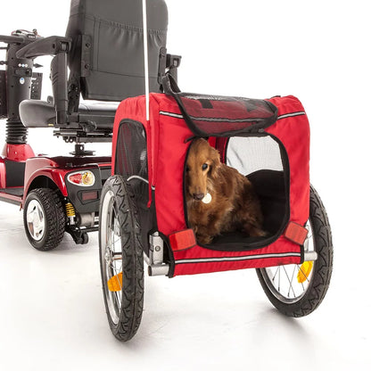 Monarch Dog Trailer for Mobility Scooter - mobilitybritain.com