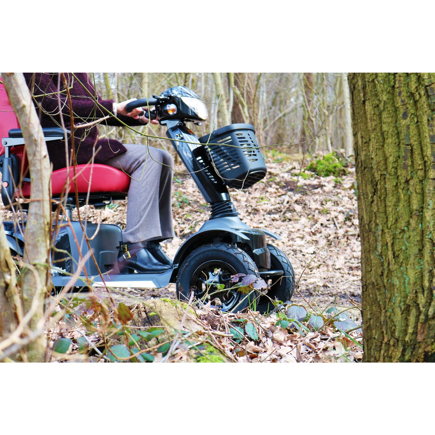 Excel Galaxy II Deluxe Mobility Scooter Off Road - mobilitybritain.com
